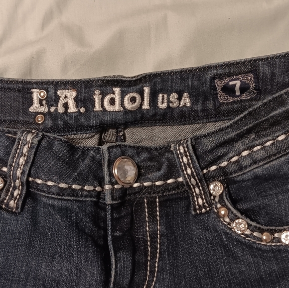 Y2K LA Idol fur shorts - Picture 5 of 5